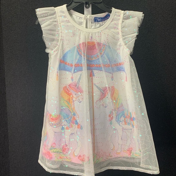 Unicorn Mesh Dress - Picture 3 of 10